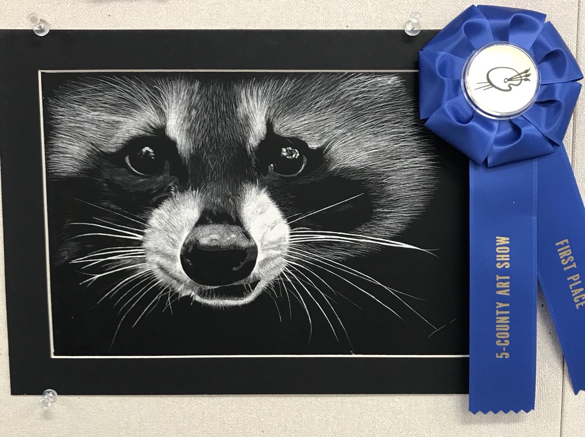 summerrohloff's tweet photo. Five County Art Show winners!! Stephania Saenz, Zak Sherman, @NayveeDewar #onerangernation https://t.co/BzgqZIKbdx