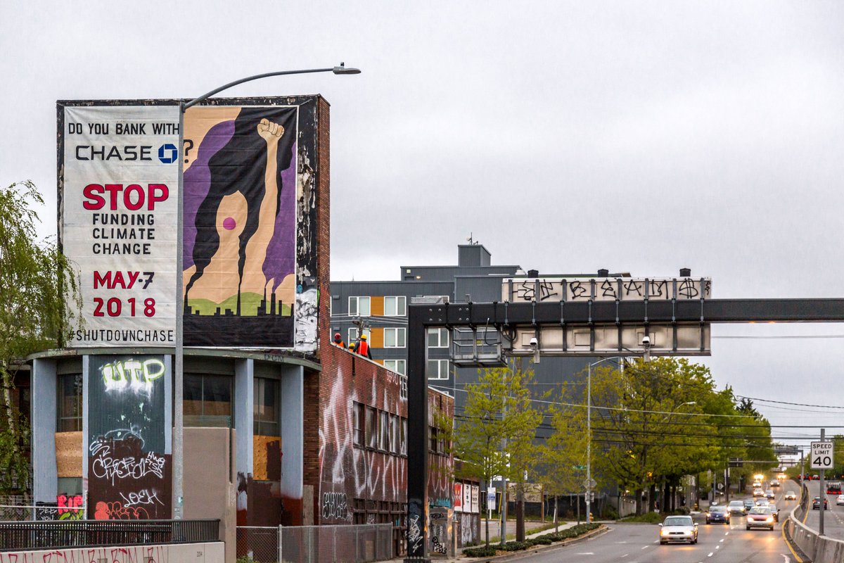 "If we want to sustain life, we can't build tar sands pipelines. Chase is financing projects that are devastating to indigenous rights, Mother Earth, &amp; the wellbeing of all people. They have to stop."—Rachel Heaton. 

Join us May 7: facebook.com/events/5840007… …
#ShutDownChase