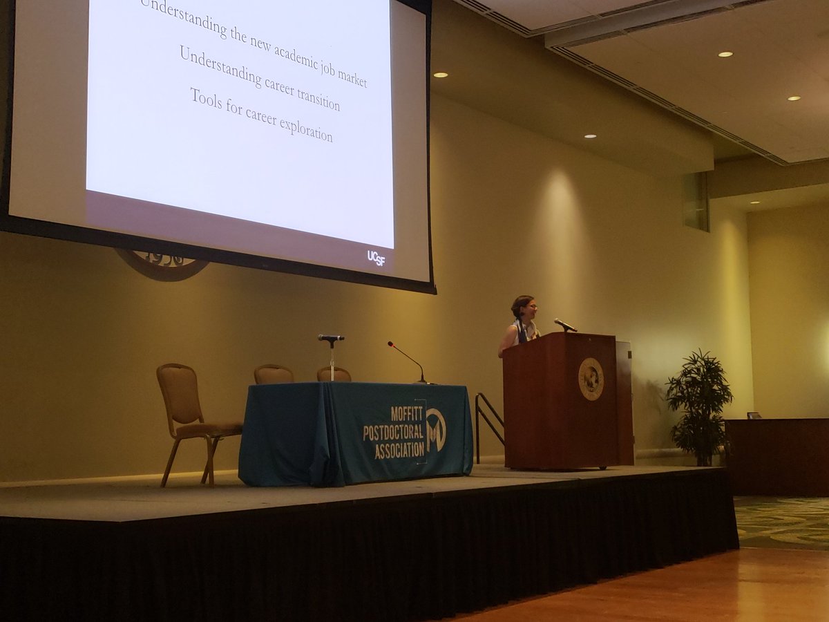 TB_PDA's tweet photo. We are glad to have @lizatucsf be our #JSR2018 Keynote Speaker for a discussion on Making a Successful Career Transition @MoffittResearch https://t.co/mKSJ03dS5F