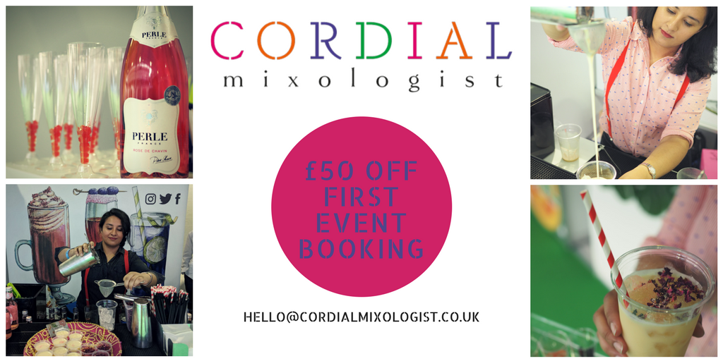 Thinking of a bespoke and fun private party with the @CordialMixologist? Enquire now before offer ends! cordialmixologist.co.uk
