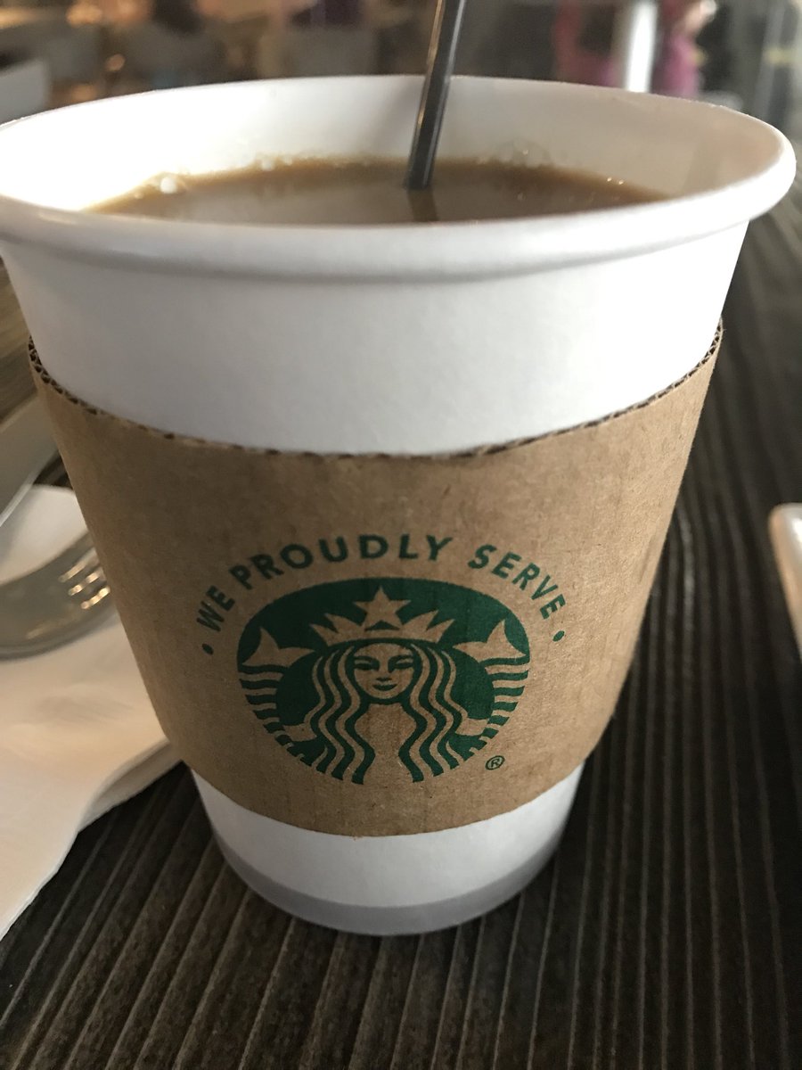 KristaBower411's tweet photo. Day 5 of drinking hotel Starbucks. Four more days until I have my daily @dunkindonuts again. #IMissYouDunkin #NotAStarbucksFan #TheyTry #DunkinForever ☕️ https://t.co/R1I4qn0F4H