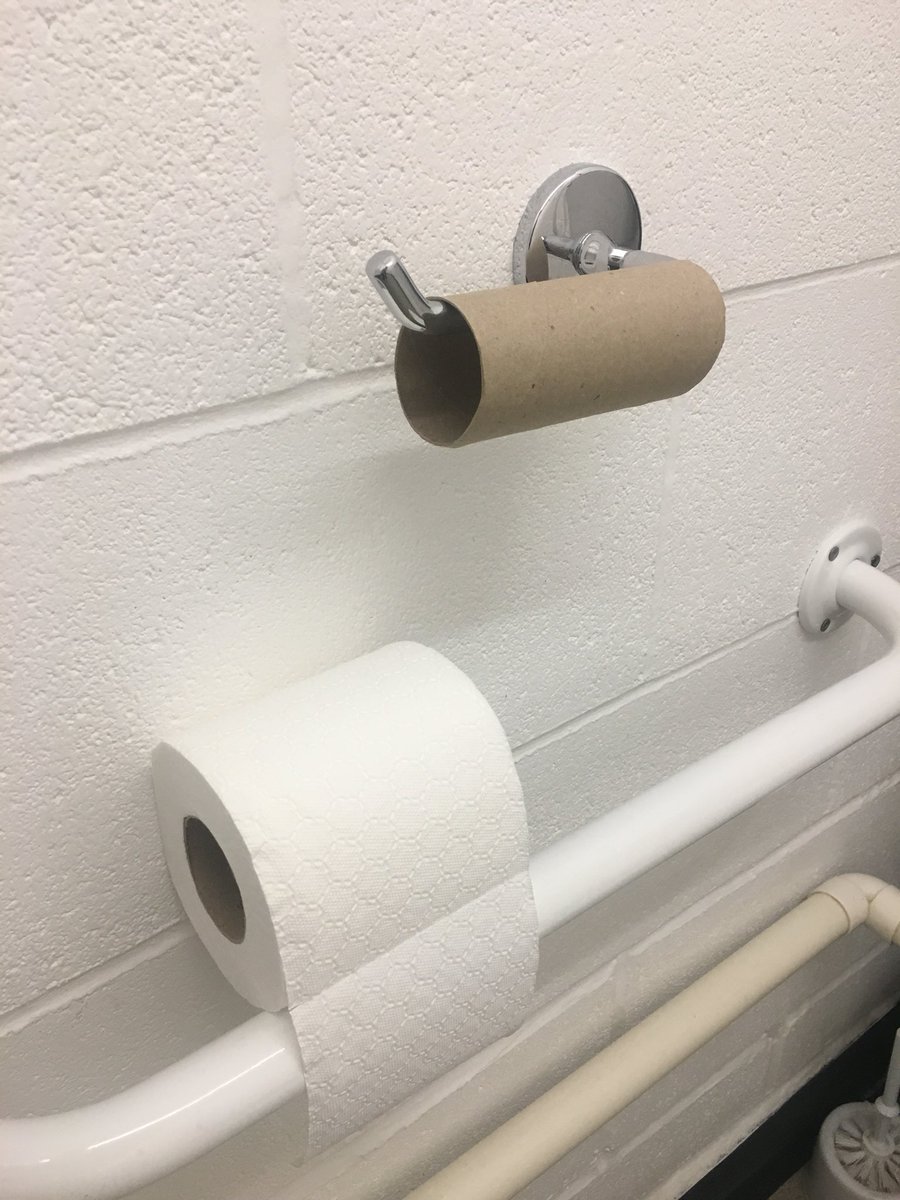 Laughing_Gravy's tweet photo. Because it really is that difficult to change a roll #workingwithidiots https://t.co/z8MdbZ5Sur