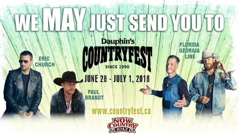Now_Country1047's tweet photo. @Country_Fest from June 28th - July 1st is going to be HUGE and you MAY be winning your tickets!! Tune in to #NowMornings with Kimberley and Steve from 6-10a and the #BrianCookShow from 1-6p for your chance to qualify! https://t.co/RomdsQa3Oo