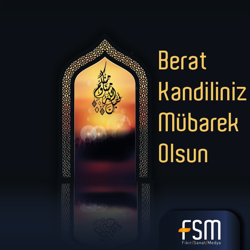 Ramazan ayının müjdecisi  #BeratKandiliniz mübarek olsun.