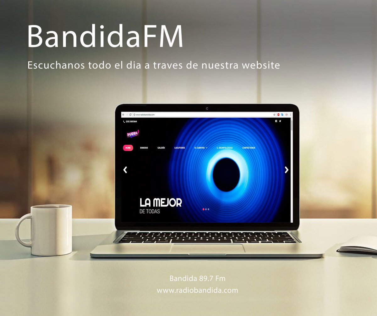 RADIOBANDIDAFM1's tweet photo. Escúchanos todo el día a través de nuestra #Website 🖥

https://t.co/3qzzu1qTnk

Descarga nuestra 📲App en 
GOOGLE PLAY
https://t.co/pVb2mYzrZJ

APP STORE 
https://t.co/BUrlDadAj9 https://t.co/nHKutKpWfl