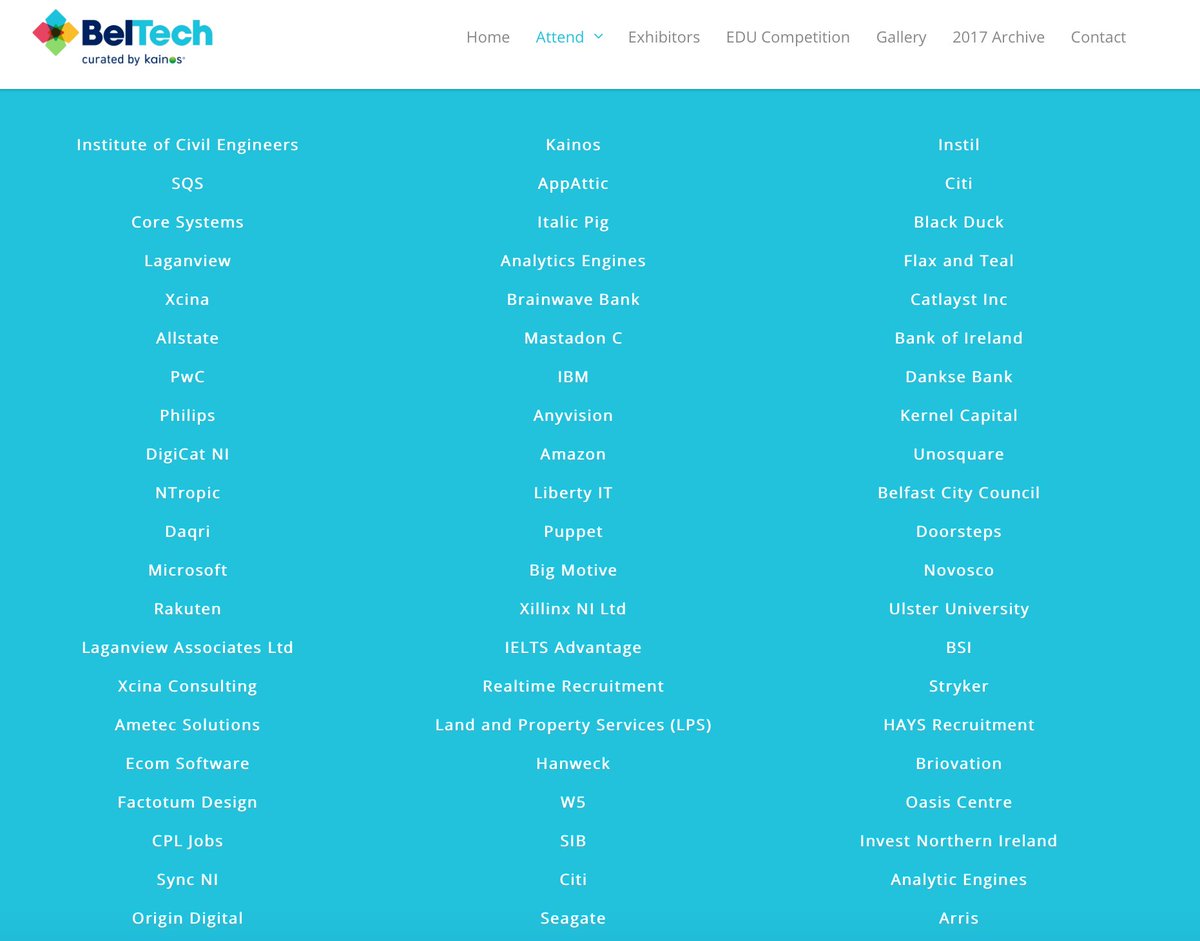 beltech2025's tweet photo. #BelTech18 is almost here💥
We have a packed 2-day schedule of 60+ speakers talking about #Design #AI #ImmersiveTech #VR #SoftwareEngineering #Crypto #CyberSecurity  
300+ technologists from 60+ companies will be attending this year. 
See more/ Book  https://t.co/dDgo61tvI8 https://t.co/jMpbxNZLPM