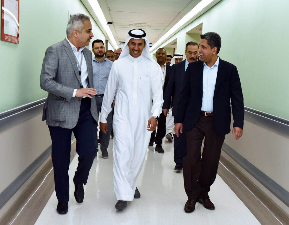 JHopkinsSaudi's tweet photo. استضاف مركز جونز هوبكنز أرامكو الطبي بالأحساء بحضور الرئيس التنفيذي للعمليات، فيصل الحجي ومدير مركز الأحساء الصحي، د. خالد الملا
إدارة مستشفى الموسى التخصصي ممثلة بالرئيس التنفيذي مالك الموسى وأعضاء الإدارة التنفيذية. https://t.co/44XnxzY0pw