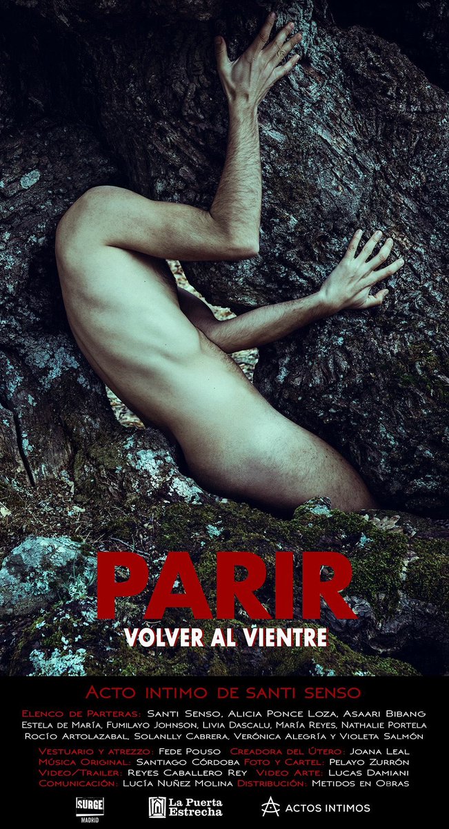ActosIntimos's tweet photo. En 11 días para salgo de cuentas para #PARIR el 11 de Mayo Teatro @puertaestrecha1 #Festival #SurgeMadrid ¿TE ATREVES A #VolverAlVientre ? @SantiSenso https://t.co/wKVohXNPwf