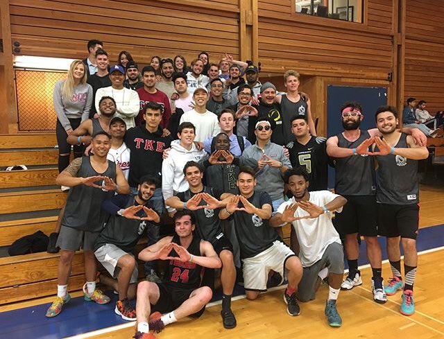 yes we lost greek week basketball but we also look like an absolute unit here (shout out αΚΔΦ for being our partner!)