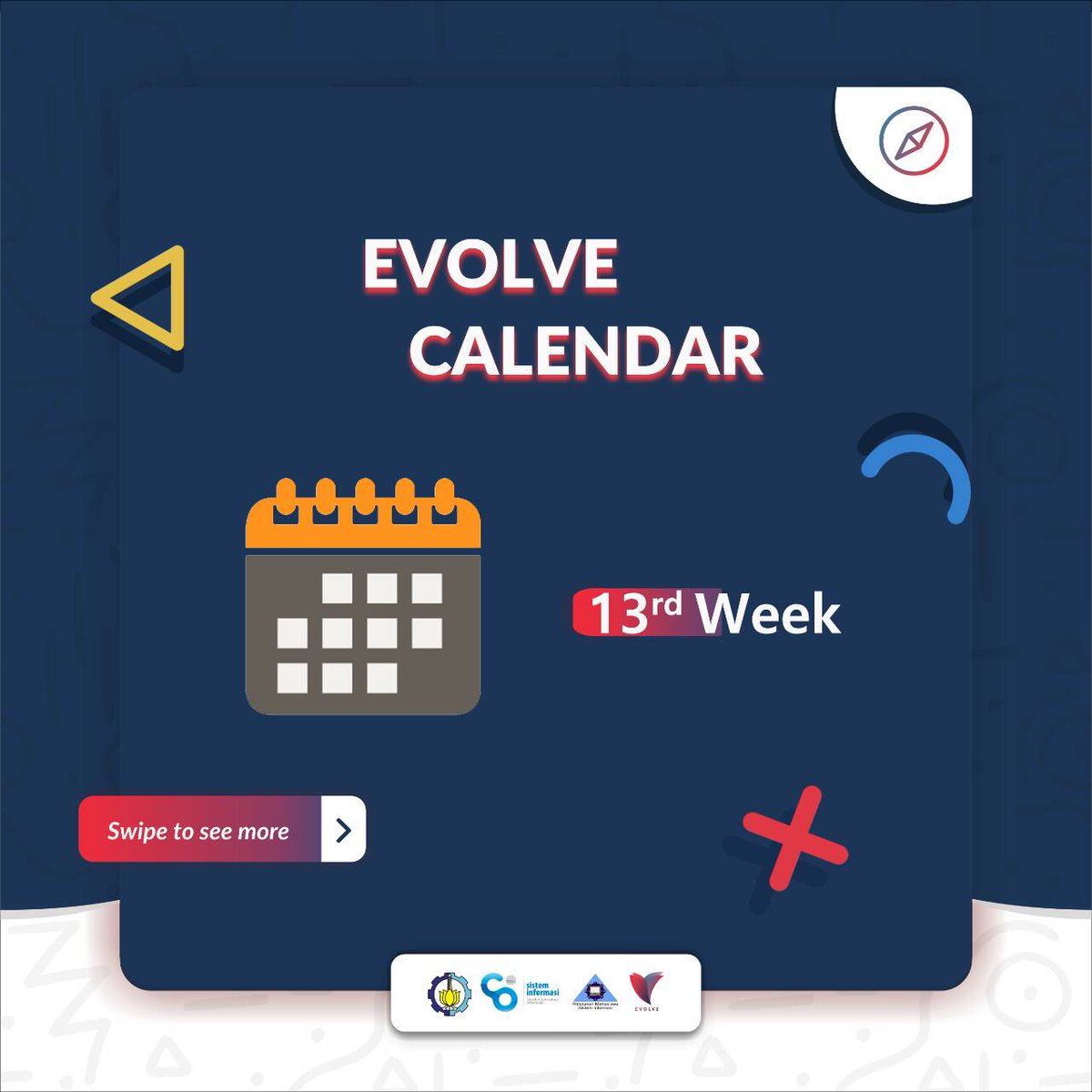 HMSI_ITS's tweet photo. [EVOLVE CALENDAR]

#13

Stay tuned on us!
For further information about this post, contact this person;
(Id line) cncnrezi

#EvolveCalendar
#EBNavigate
#HMSIEvolve
#ITSSurabaya https://t.co/OwNy04Xit0