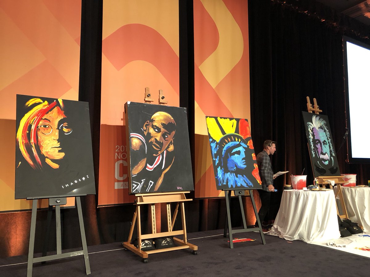 chrisdiffers's tweet photo. Greatest opening keynote ever? #nacacs #ericwahl https://t.co/hVhEEraHMb