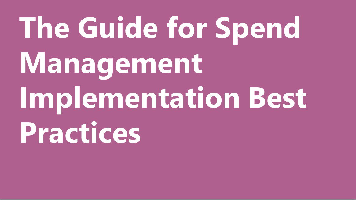 PredAnalytics's tweet image. Top 15 Best Practices in Spend Management Software Implementation bit.ly/2jjKD5w #ProcurementSoftware #ProcurementSoftwareFree #SpendManagementSoftware #ERPSoftware