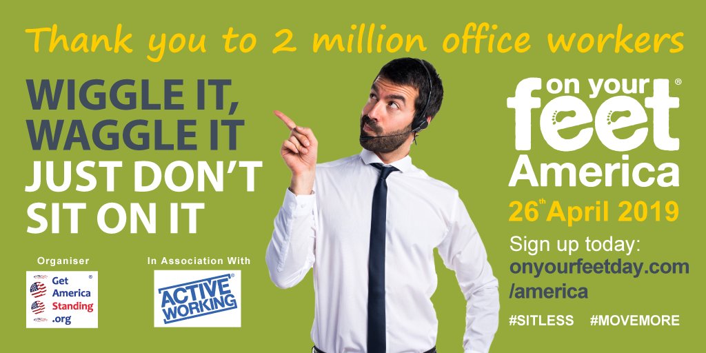 getUSAstanding's tweet photo. Thank you for taking part of our #OYF18 #SitLess #MoveMore. We look forward to seeing you again next year! @getUSAstanding https://t.co/KsIxRtMhVz https://t.co/WL922PiTjS