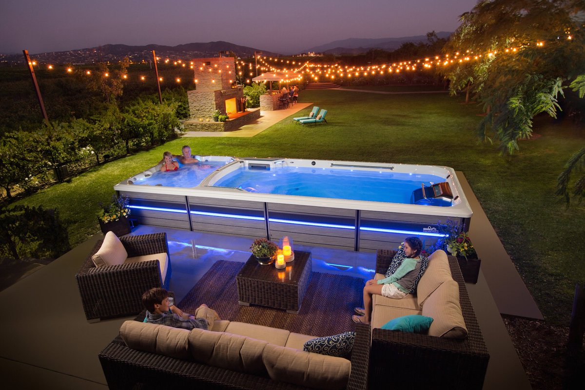 Today is the LAST day for $1000 off a new Swim Spa from Capital Hot Tubs! Come into one our showrooms or give us a call to reserve a time to see an Endless Pool for yourself. It's the perfect way to get the most out of your summer!