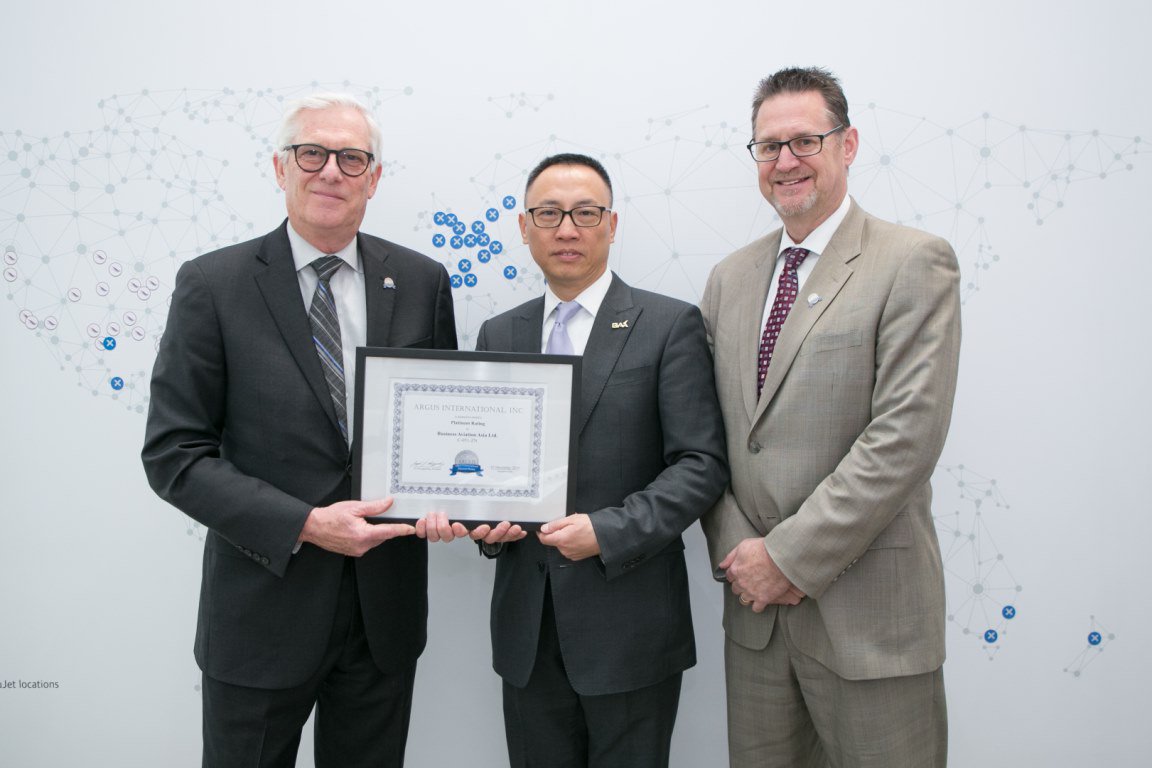 ARGUSInt's tweet image. Congratulations Business Aviation Asia on achieving your ARGUS Platinum Rating! During ABACE ARGUS presented Business Aviation Asia with their ARGUS Platinum certificate.  #ABACE #ARGUSRated