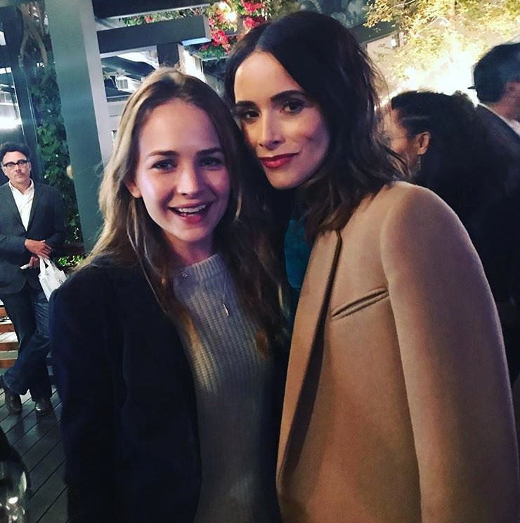 📸: Britt avec <a href="/abigailspencer/">Abigail Spencer</a> à la City Year Spring Break 2018 hier (L.A). Merci à @britt_ita d’avoir trouvé et partagé cette photo 🧡 #brittrobertson