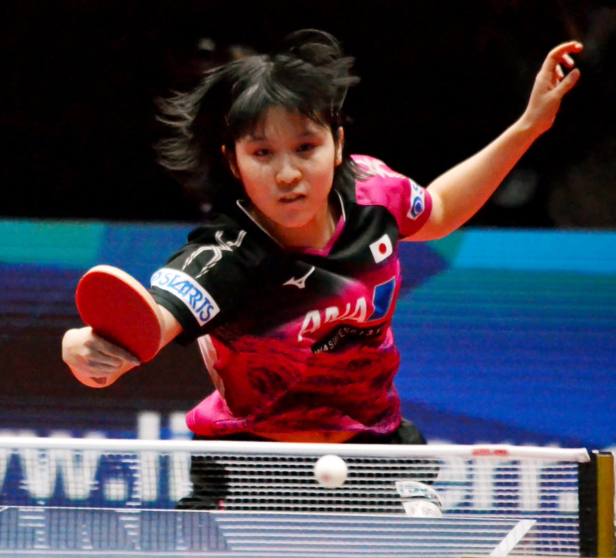 Maex_1980's tweet photo. #卓球 世界団体選手権の１次リーグ。日本女子は3-0でハンガリーを破り、3連勝で決勝トーナメント進出。伊藤美誠、石川佳純、平野美宇の３選手が全てストレート勝ち。日々の過ごし方を聞かれ、平野選手は「水谷隼さんカレーが好きなので、すごい食べてます」。石川、伊藤の両選手も「すごいおいしい」 https://t.co/Khasc77MtK
