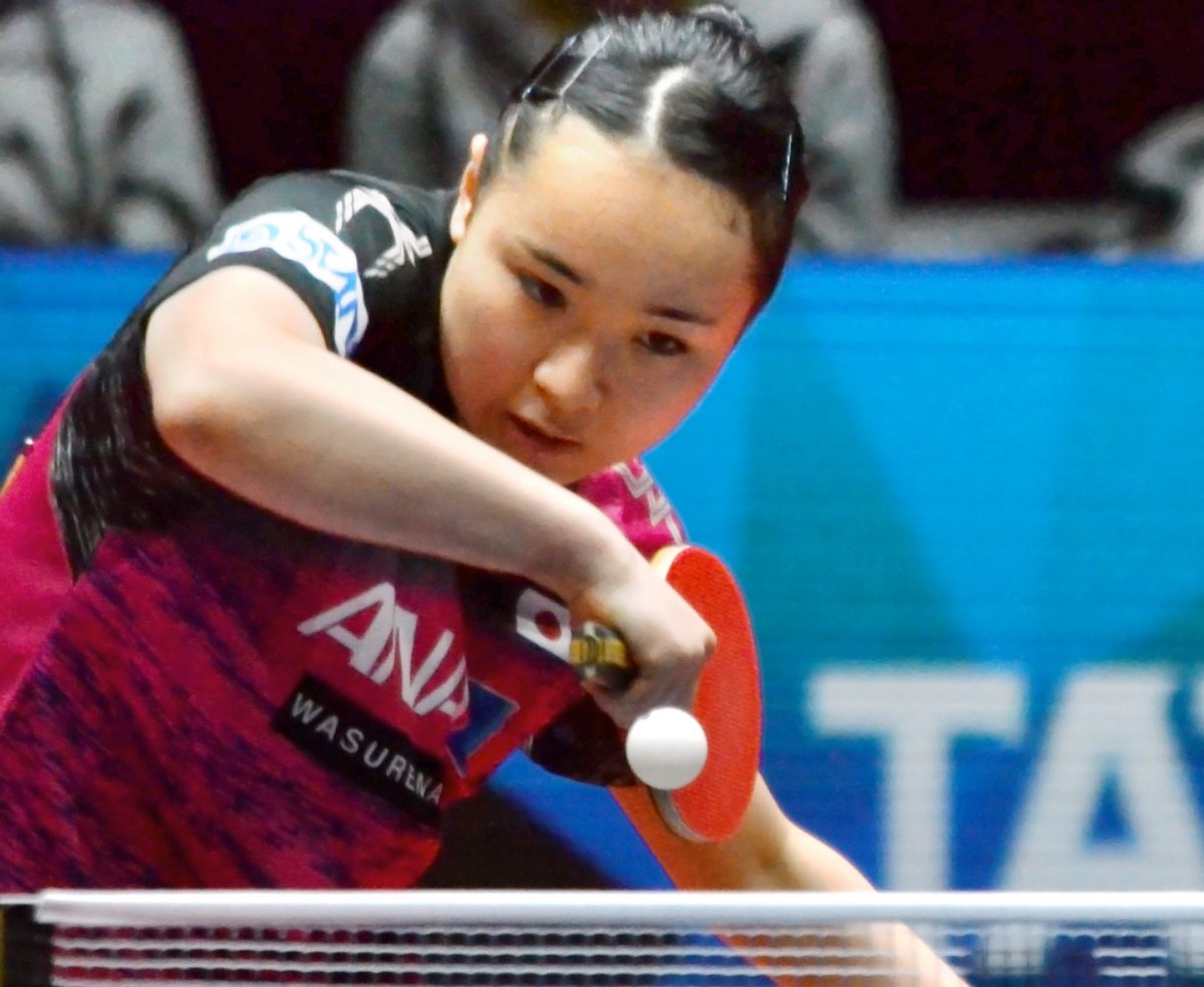 Maex_1980's tweet photo. #卓球 世界団体選手権の１次リーグ。日本女子は3-0でハンガリーを破り、3連勝で決勝トーナメント進出。伊藤美誠、石川佳純、平野美宇の３選手が全てストレート勝ち。日々の過ごし方を聞かれ、平野選手は「水谷隼さんカレーが好きなので、すごい食べてます」。石川、伊藤の両選手も「すごいおいしい」 https://t.co/Khasc77MtK