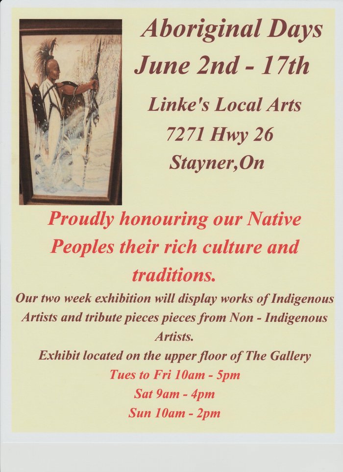 SpaceFinderSC's tweet image. ARTIST OPP | @ArtistLinke #LinkesLocalArts seeking submissions from Indigenous artists &amp;amp; tribute pieces from non-Indigenous artists - contact the gallery for more details: ow.ly/raU330jJKg9