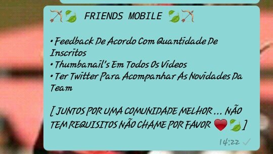 TeamFriends16's tweet photo. Regras ! https://t.co/nomKnPWiNa