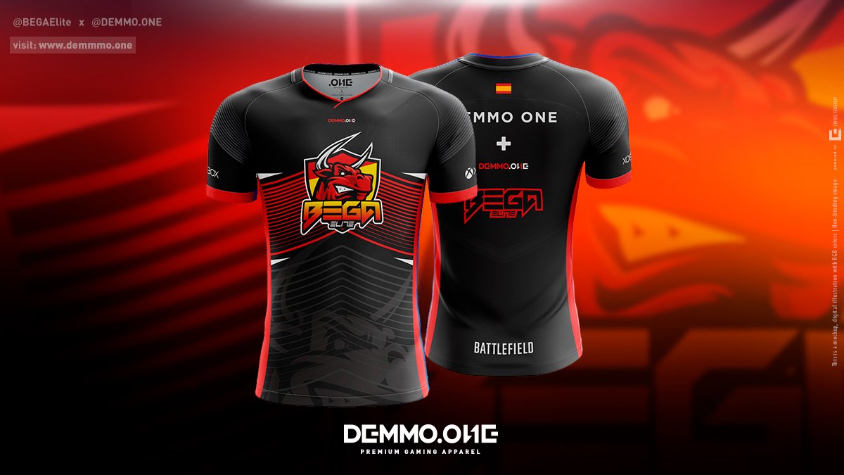 DEMMO_ONE's tweet photo. NEW TODAY |+| Introducing the 2018 @BEGAElite Jerseys ✔️

Designed and Manufacture by @DEMMO_ONE 

Visit:  https://t.co/wD3Goe5ikj   

 🎮#premium #gaming #apparel https://t.co/BUDqcaKz0a
