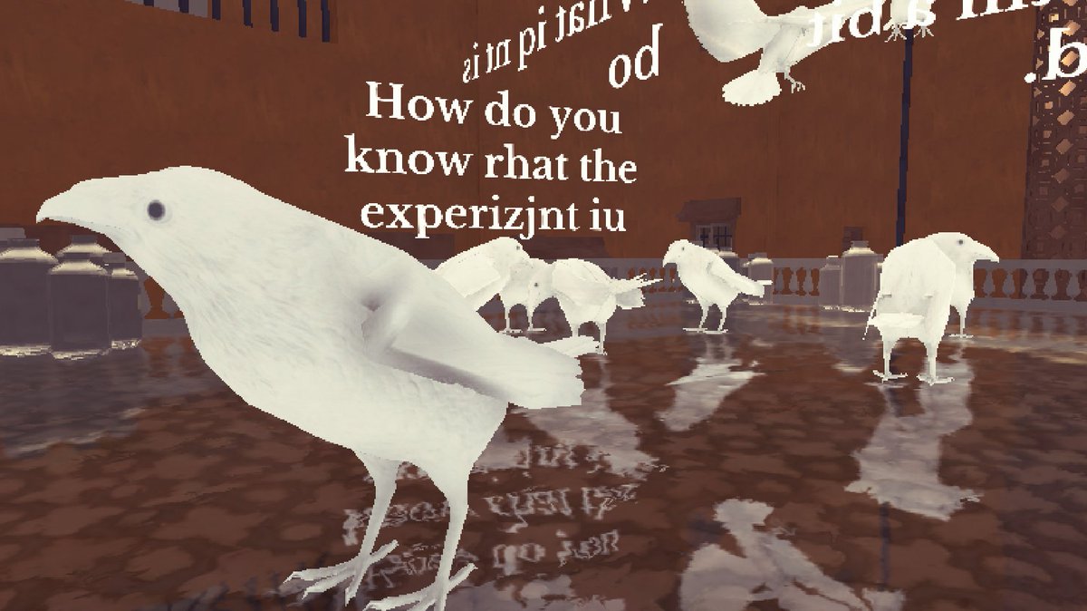 A reworked version of Menagerie (our game about talking to crows) is on Display tonight at <a href="/beta_public/">Beta Public</a> along with a slew of other incredible games and performances !   Here are some screens from our game.  

#madewithunity #altgame #IndieGameDev