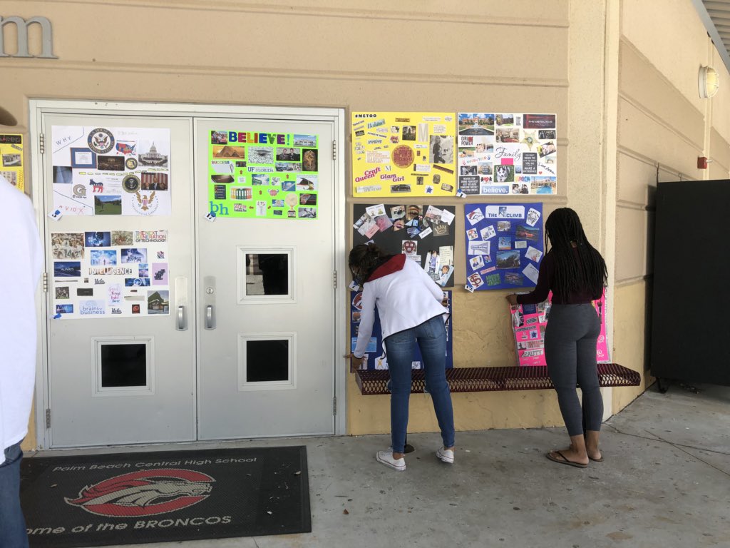 pbchsAVID's tweet image. Our Avid Broncos kicking off #AvidAwarenessWeek with their “Why Avid” posters! #ThisIsAVIDPalmBeach @AVID4College