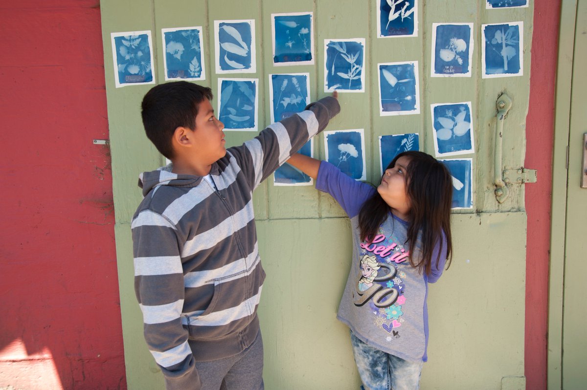 SFGardenProject's tweet photo. We look forward to having students from Mission Education Project, Inc. back  this summer for more cameraless photography workshops. https://t.co/MtaR0VLuih
