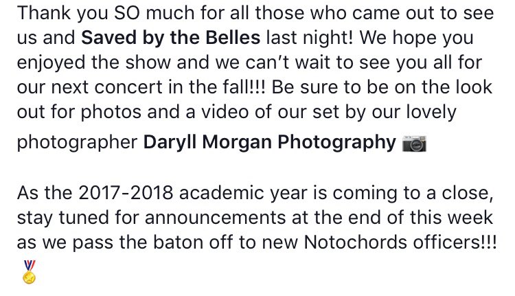 What a fun concert last night! Thanks for coming out y’all!!!!! ☀️❄️🔥💛