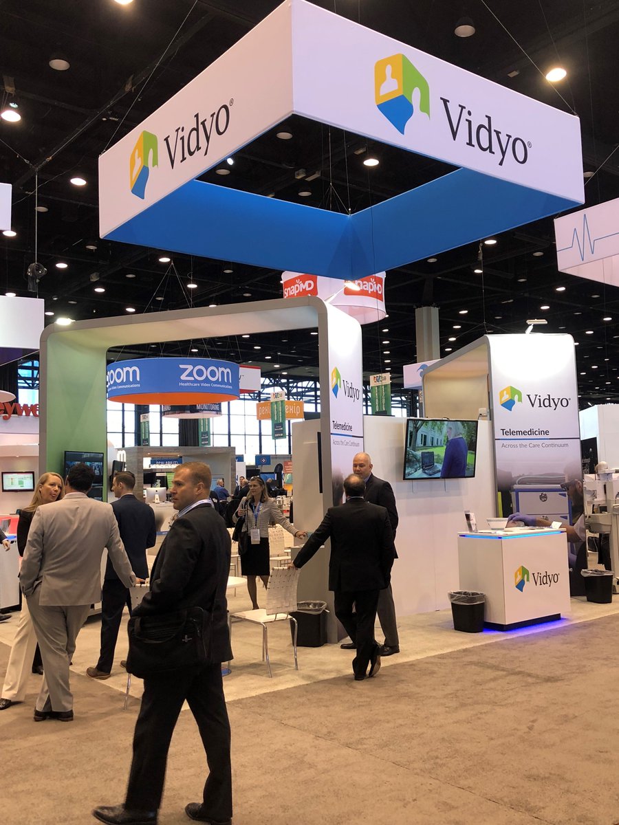 ppgav's tweet photo. appy Monday! We loved working with Skyline &amp; Vidyo to build this booth at ATA in Chicago! 
-
-
#tradeshow #conference #symposium #ata #chicago #mccormick #lakeside #ppgav #audiovisual #skyline #vidyo #tradeshowbooth #events #eventplanning #april #spring #technology https://t.co/q1i0ebaYEf