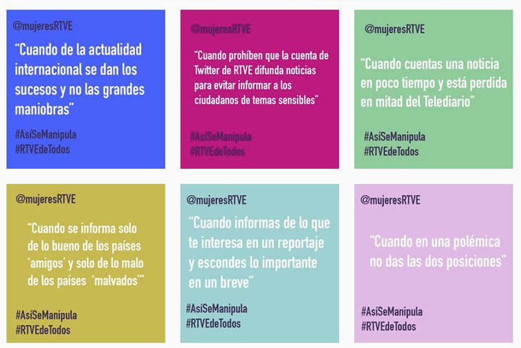 #AsíSeManipula: las mujeres de RTVE lanzan una campaña para denunciar la manipulación en la televisión pública publico.es/tremending/201…