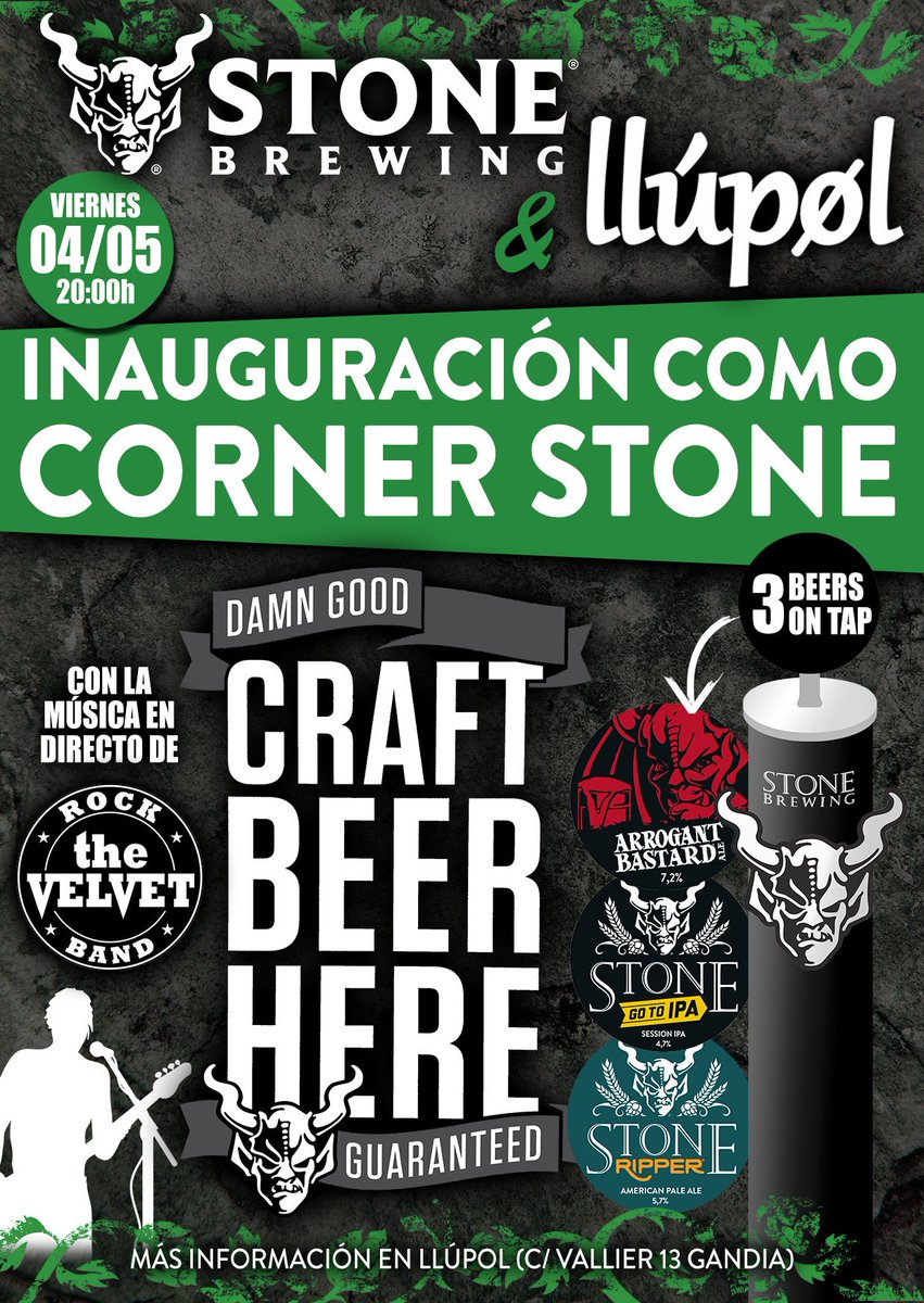 Event with <a href="/StoneBrewing/">Stone Brewing</a> @StoneBerlin 😍😍😍😍