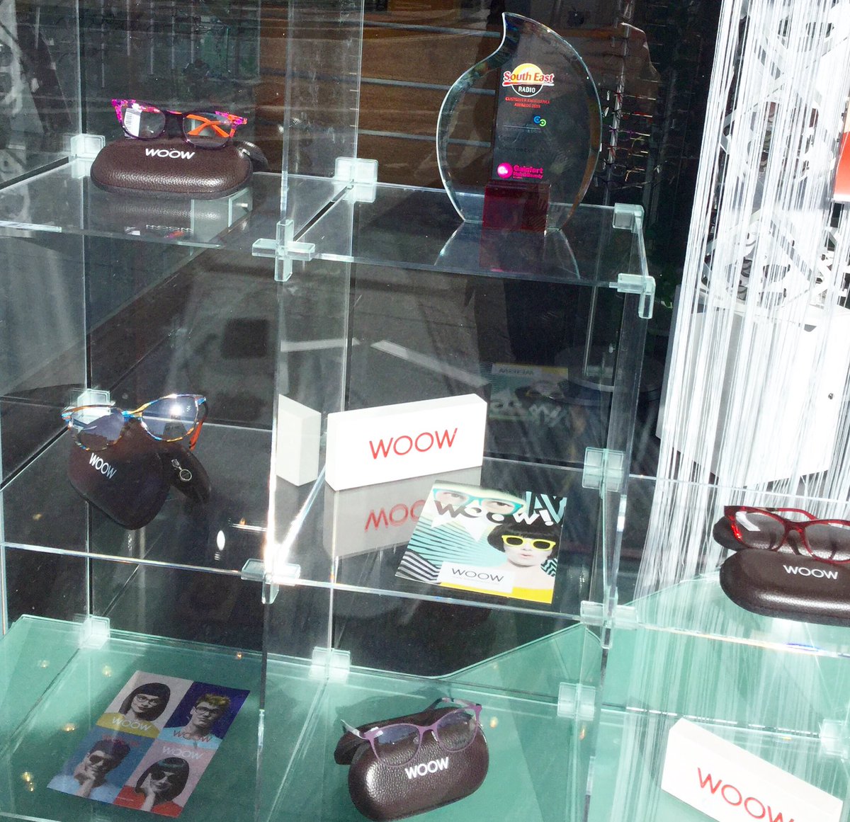 Very proud of our <a href="/SouthEastRadio/">South East Radio</a> #opticianoftheyear #customerexcellenceaward sitting pride of place in our sunny window 🌞 #delighted #winners #thankyou
