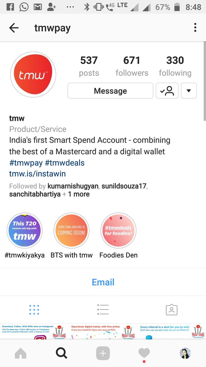 vivid_vidhya's tweet photo. @tmwpay My Instagram id- vidyanishumandal
#tmwinstawin @tmwpay #tmwkiyakya
Done
Join @nishugyan
@vidyathapa76
@SiddharthSama12
@roseragyan
@Ranjan47480126
@Shubham44274925
@Shubhamsamant5
@Mr_Devashish_07
@TSurendra221107
@imsameer_12 https://t.co/Uz1VUlU8EB