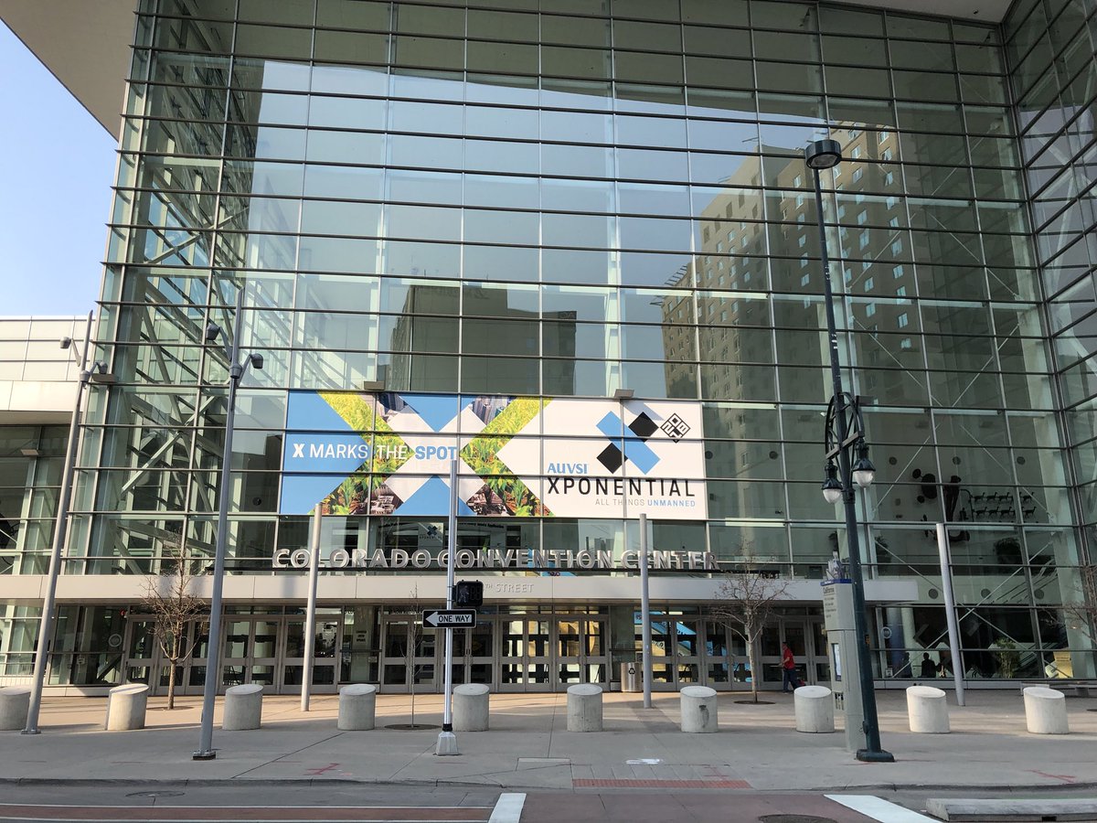 CenterStateCEO's tweet photo. Good morning from the @AUVSIshow in Denver, Colorado! We’re excited to learn some new things and make some great connections! #auvsiXPO #XPonential https://t.co/ZeSKVTONhs