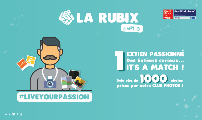 Extia_conseil's tweet photo. Découvrez la dernière facette de La Rubix, ou l'offre de formation by Extia, permettant aux #Extiens de partager leur #passion !

Cuisine 👨‍🍳 ? Chanson 👩‍🎤 ? Cinéma 🧛‍♂️ ? 
Il y en a pour tous les goûts ! Focus sur notre #ClubPhotos 📸 https://t.co/8sv9cFcl0V