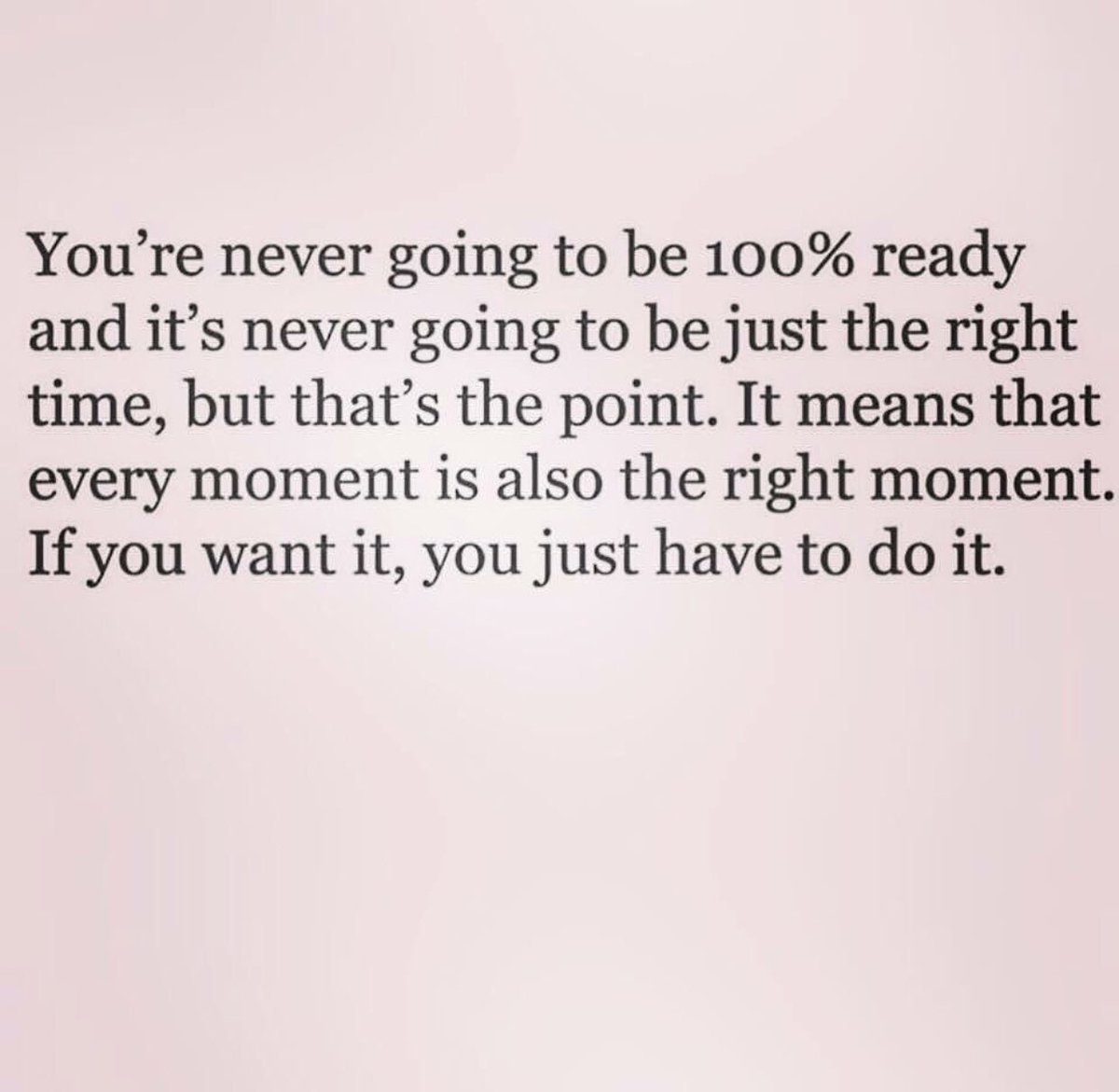 100RESULTS1's tweet photo. The time will never be perfect.
Life is what you make it! Go out and get it! 👊🏾 Happy Monday Everyone! https://t.co/DcKsviddN8