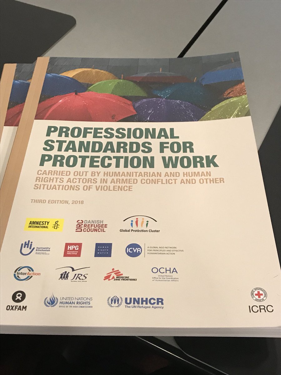 NataliaBaal's tweet photo. Thoughtful & thought provoking interventions at #protectionstandards launch event. Thank to @ICRC and many partners for this guidance and leadership! https://t.co/0Ttzl0miaQ