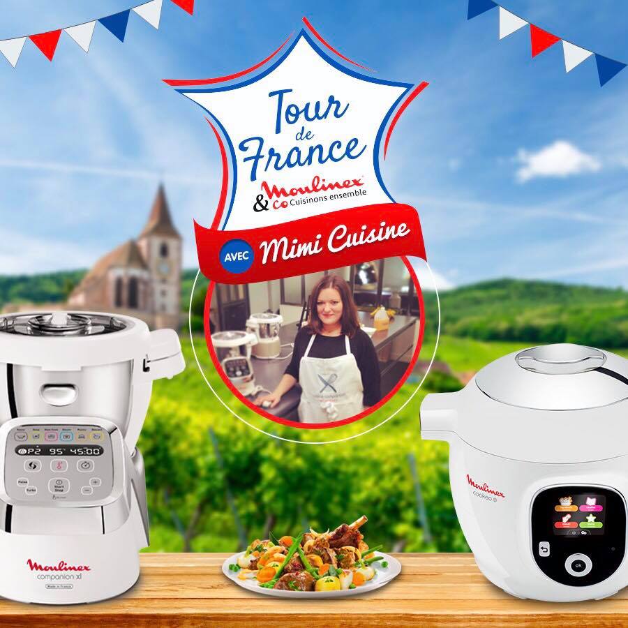 Mimi_Cuisine's tweet photo. Ambassadrice du Tour de France - Moulinex s'invite près de chez vous #Cookeo #CookeoConnect #Companion #TourDeFrance2018 #TDF2018 #MoulinexCompanion #CookeoMoulinex #CompanionMoulinex #MimiCuisine - https://t.co/gQH43LZanY https://t.co/1EficUBdY9
