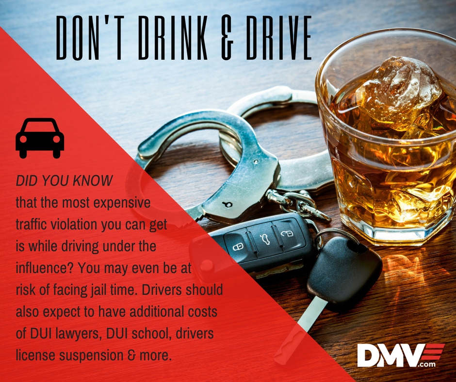 dmvcom's tweet photo. #DidYouKnow DUI is the #1 most expensive traffic offense.

#DontDrinkAndDrive 🍻🚫🚘 https://t.co/XNMIcNHOxX