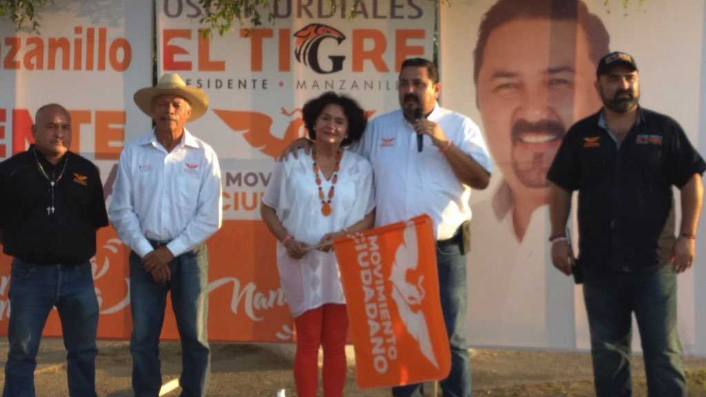 meabaroa's tweet photo. Ayer estuve en mi tierra, Manzanillo, acompañé a Oscar Urdiales "El Tigre" en su arranque de campaña junto a la planilla completa y los candidatos a diputados locales de Movimiento Ciudadano, hay esperanza de un cambio verdadero, #confía. https://t.co/Tw7LSmfQoc