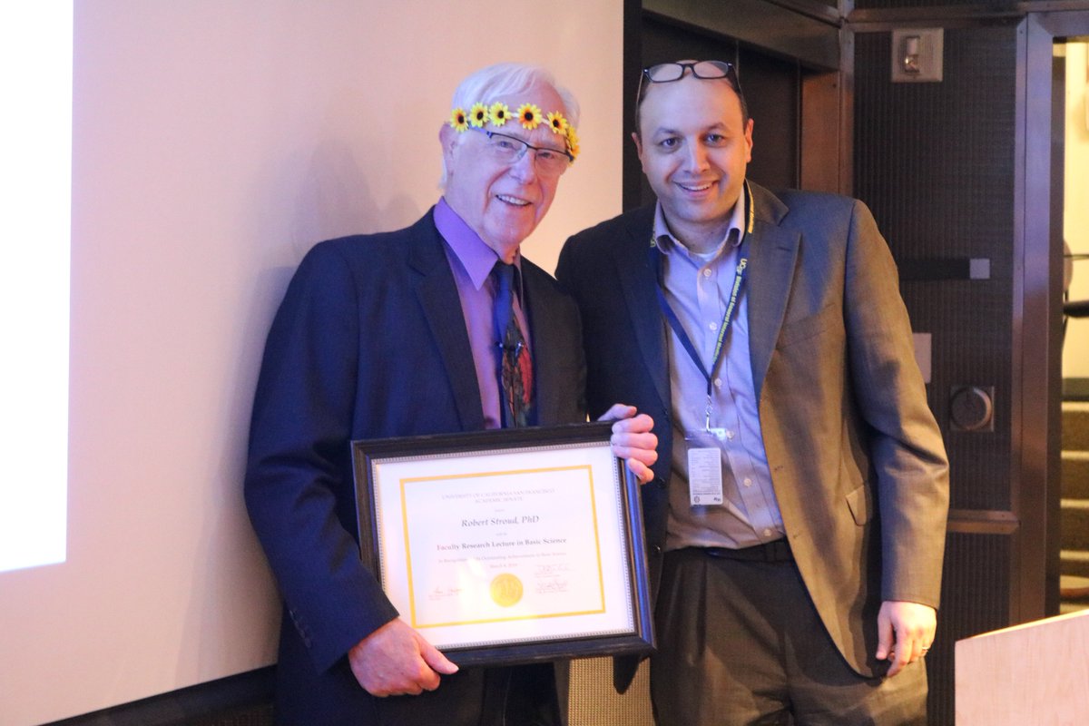Read our post-event summary on Dr. Robert Stroud's FRL Presentation bit.ly/2jgLow8  <a href="/UCSF/">UC San Francisco</a> <a href="/UCSFMedicine/">UCSF School of Medicine</a> #structuralbiology