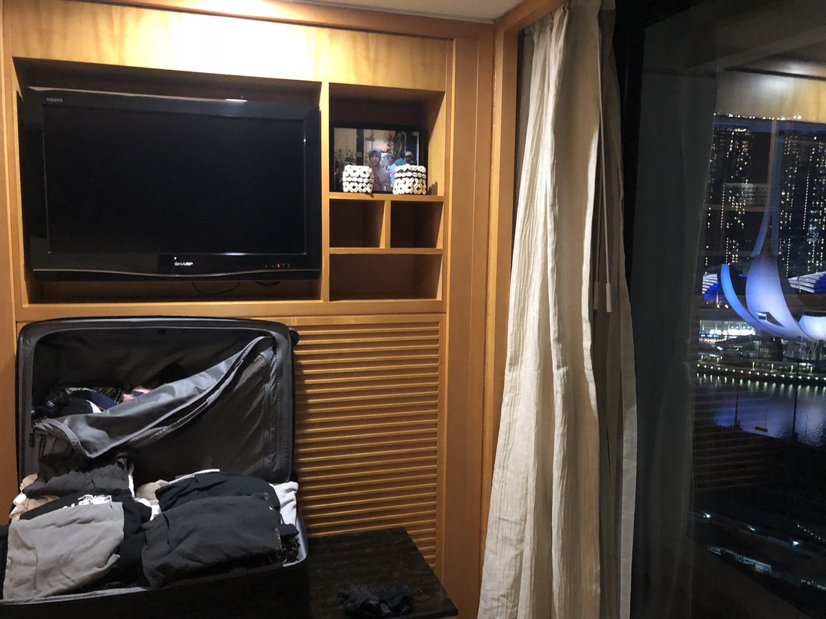 petewentz's tweet image. Didn’t want you to think I forgot- can’t believe it’s been ten years. Redecorated my hotel room in singapore just a bit.