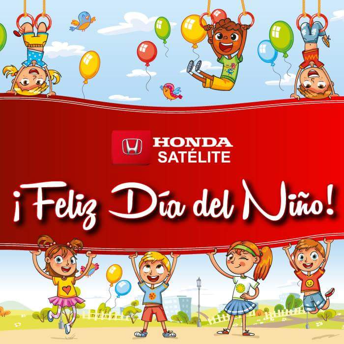 HondaSateliteMX's tweet photo. Que crecer no signifique, dejar de ser niños. ¡Feliz Día! 🎊🎉 https://t.co/wzuVDWLrYW