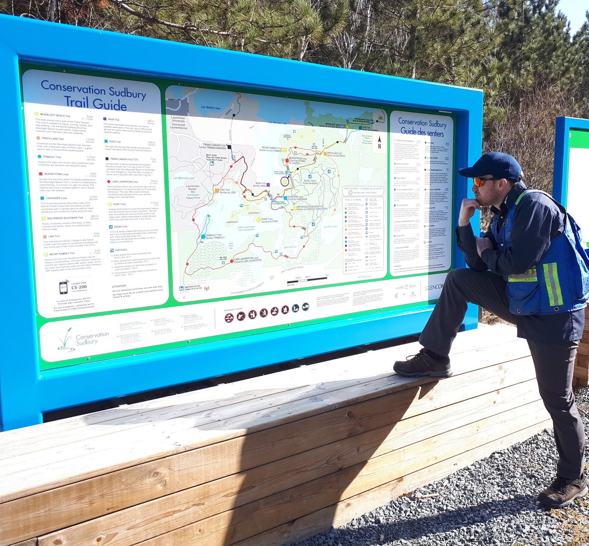 Lake_Laurentian's tweet photo. Guess who's back for the 2018 season!? Did you miss me?! #nope #who #trails #maintenance #llca #backater https://t.co/4kWCdVJ2A9