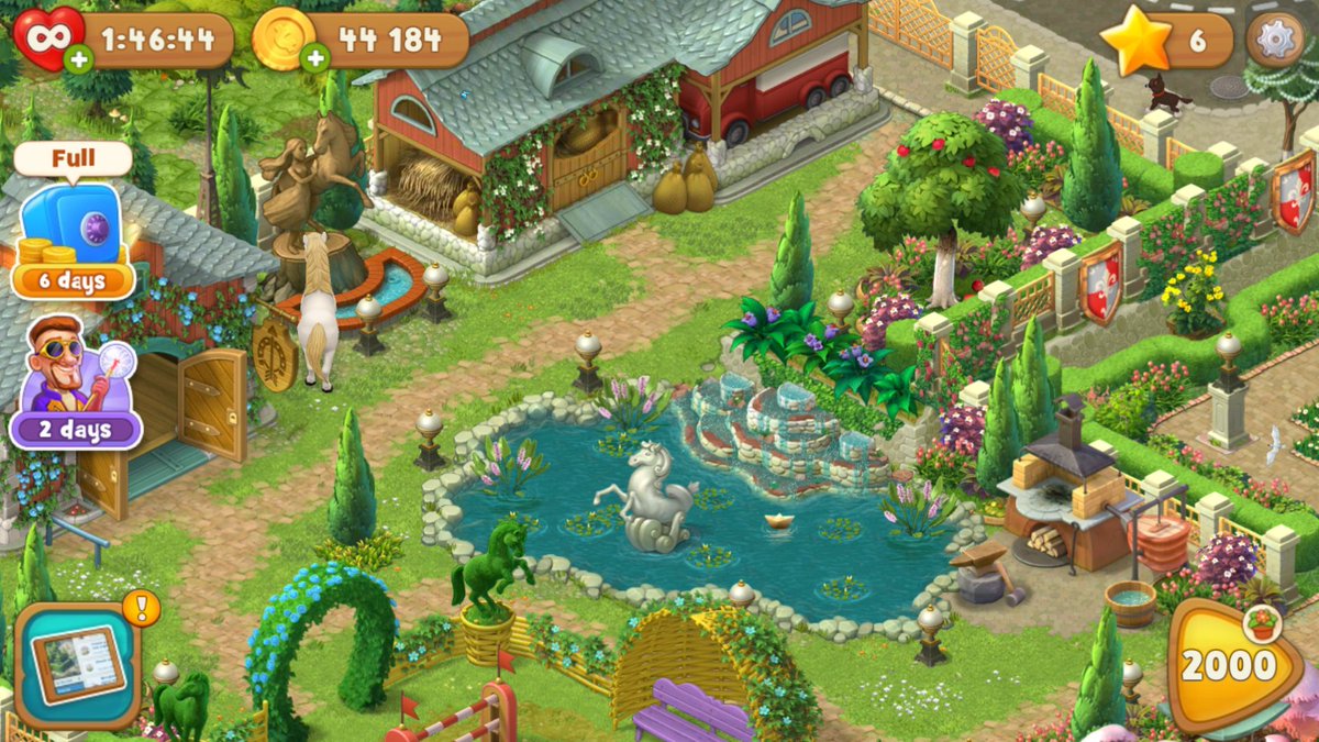 aaiyu's tweet photo. #gardenscapes #level2000 😄 https://t.co/0h7lJS7q6X