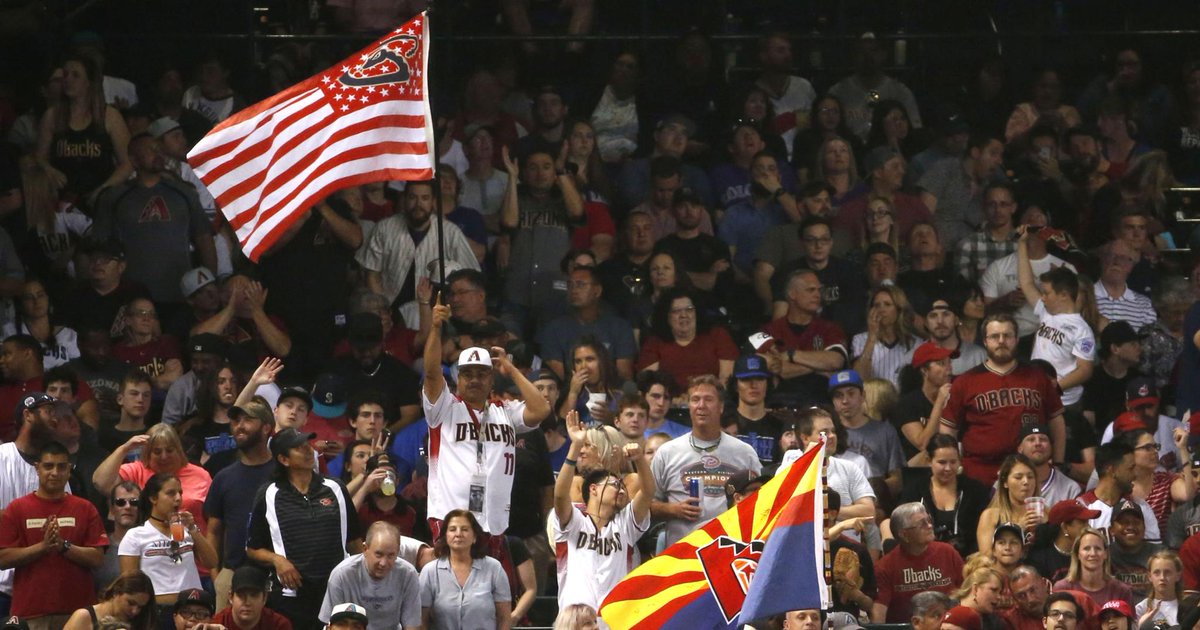 CrainsPhoenix's tweet photo. Diamondbacks deliver wins on field – and value for fans, study finds. Via Arizona Republic https://t.co/sxkqoGxc3C https://t.co/sGMEoSyrqX