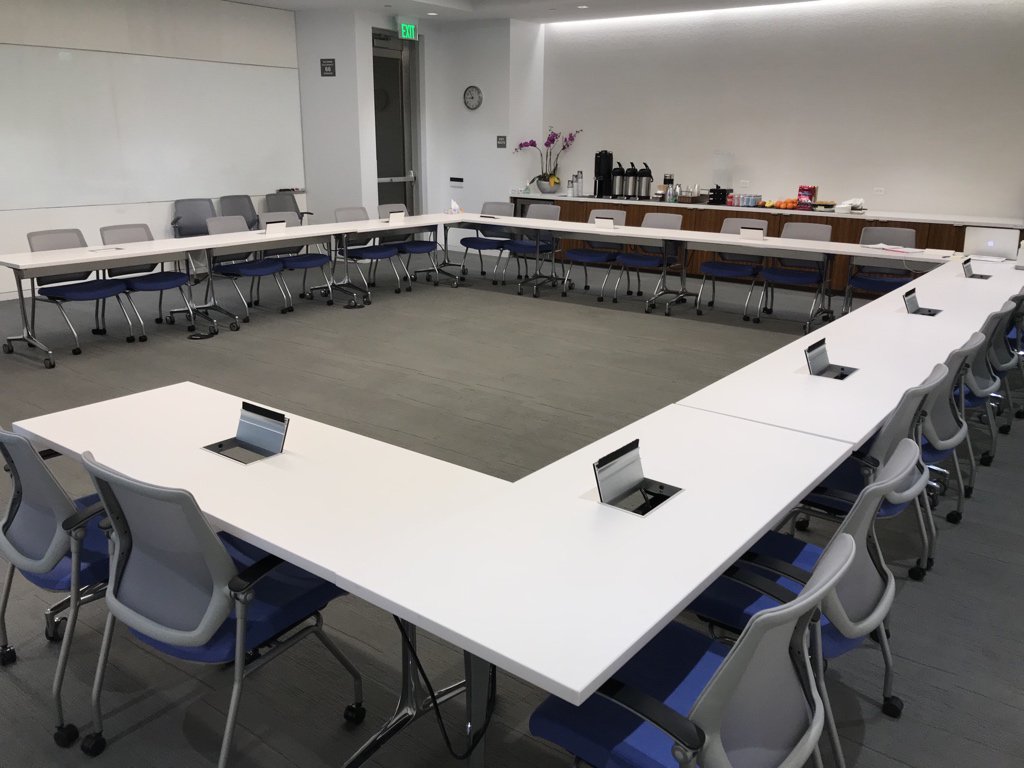 ken_lunde's tweet image. The #UTC155 meeting room at @Adobe’s HQ is officially ready for business. #Unicode11
