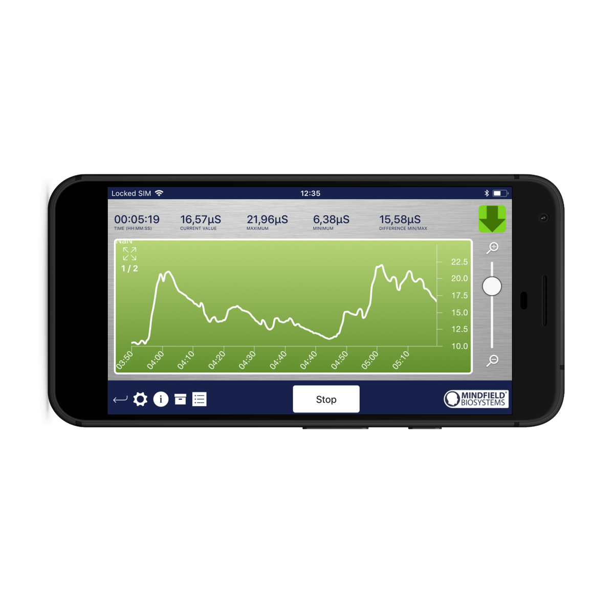 MindfieldBioSys's tweet photo. New eSense App Update supporting Magic Blue Smartbulb! 
Now you can change the light of your room with Biofeedback! Changes in measurement of Galvanic Skin Response or Skin Temperature are changing the color and brightness of a bluetooth controlled smart bulb. Check it out! https://t.co/Q4w6uocnT0