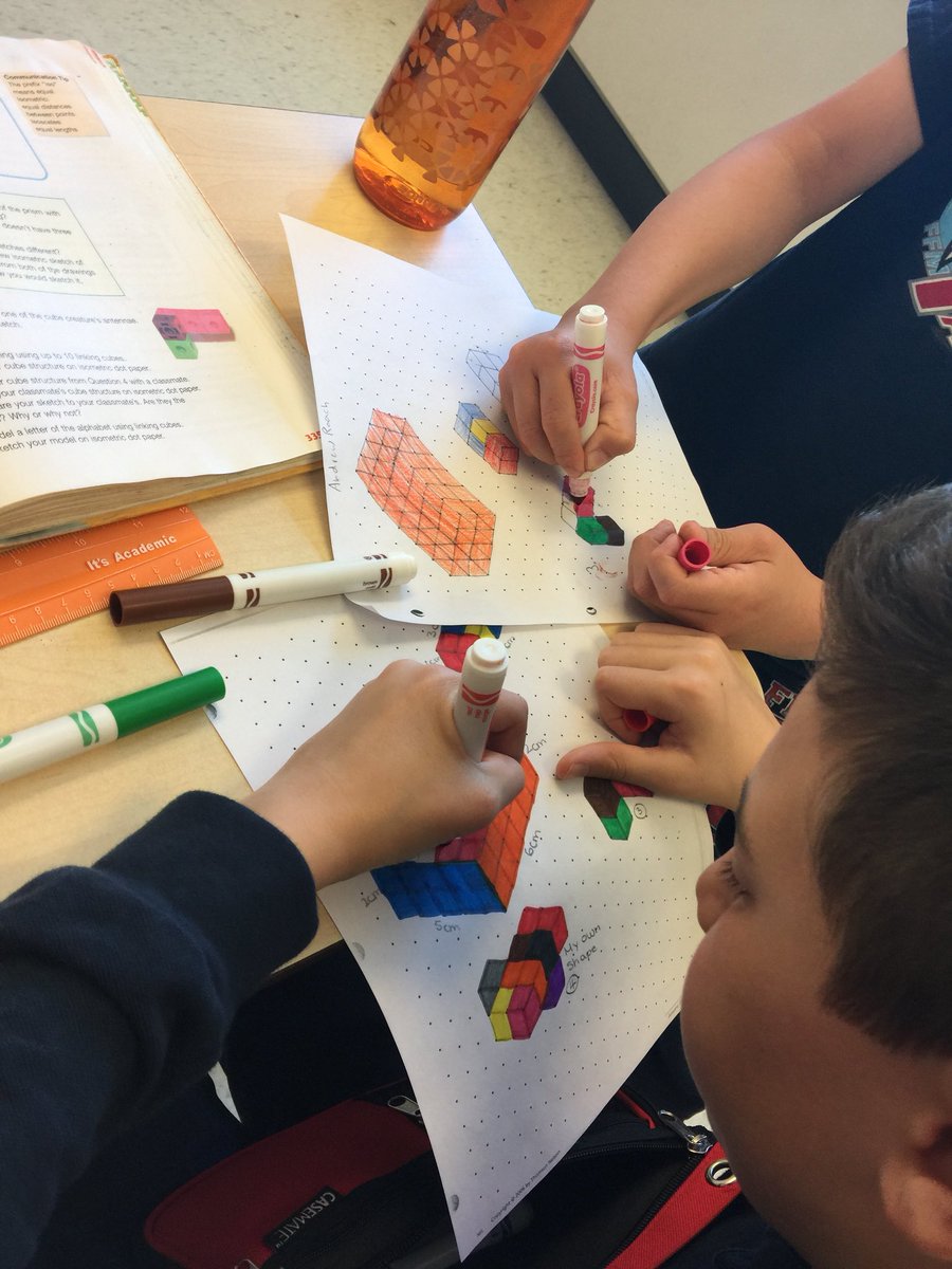 MrsColangelo's tweet photo. Having fun with isometric sketches! @FFMcGinnCES https://t.co/ZFhKUJDveX
